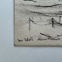 Load image into Gallery viewer, Henri Masson drawing