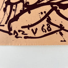 Load image into Gallery viewer, Original Student Protest Poster (1968)