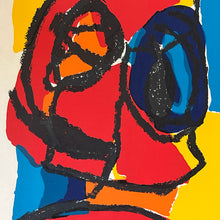 Load image into Gallery viewer, Six colour lithograph by Karel Appel
