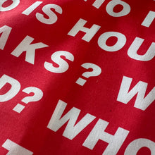 Load image into Gallery viewer, Barbara Kruger - Untitled (Flag)