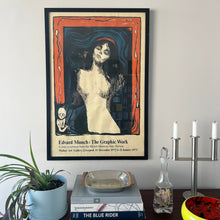 Load image into Gallery viewer, Edvard Munch Exhibition Poster — Walker Art Gallery, Liverpool, 1972
