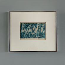 Load image into Gallery viewer, 'Ballet Girls': Original etching by Nan Yeomans