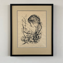 Load image into Gallery viewer, 'Girl with chicken' by Calvin Burnett