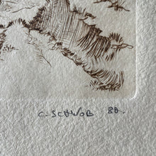 Load image into Gallery viewer, Christian Schwob Etching