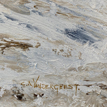 Load image into Gallery viewer, Framed oil on canvas by C.A. Vandergeest