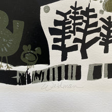 Load image into Gallery viewer, Mid-century modern silkscreen