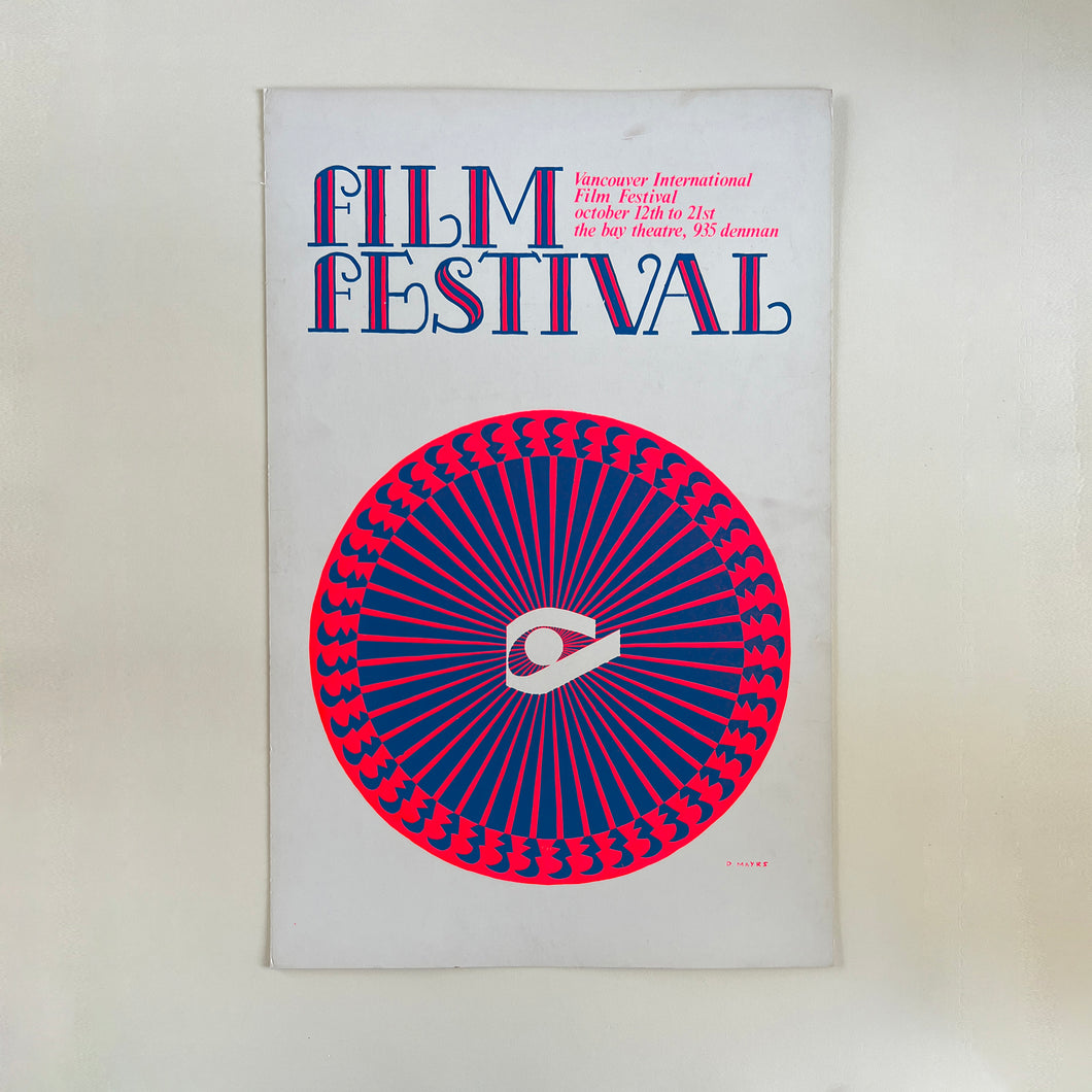 Vintage Film Festival Poster