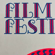 Load image into Gallery viewer, Vintage Film Festival Poster
