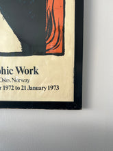 Load image into Gallery viewer, Edvard Munch Exhibition Poster — Walker Art Gallery, Liverpool, 1972
