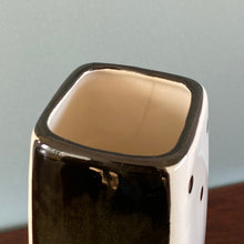Load image into Gallery viewer, Faces &amp; Dots: Handmade Porcelain Vase
