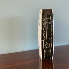 Load image into Gallery viewer, Faces &amp; Dots: Handmade Porcelain Vase
