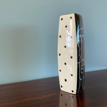 Load image into Gallery viewer, Faces &amp; Dots: Handmade Porcelain Vase
