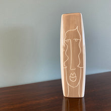 Load image into Gallery viewer, Faces &amp; Dots: Handmade Porcelain Vase
