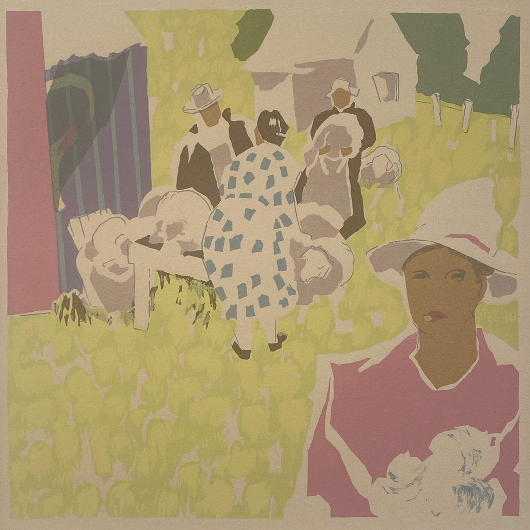 Silkscreen by André Biéler