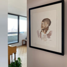 Load image into Gallery viewer, Portrait of woman in profile

