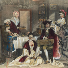 Load image into Gallery viewer, Hand-coloured engraving after Daniel Maclise
