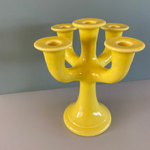 Load image into Gallery viewer, Vintage five-arm candle holder
