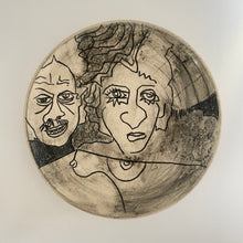 Load image into Gallery viewer, Ceramic plate by David Toresdahl, 1981
