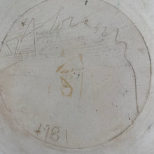 Load image into Gallery viewer, Ceramic plate by David Toresdahl, 1981
