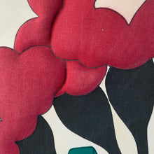 Load image into Gallery viewer, Large textile art: “Blue Iris” and “Red Iris”
