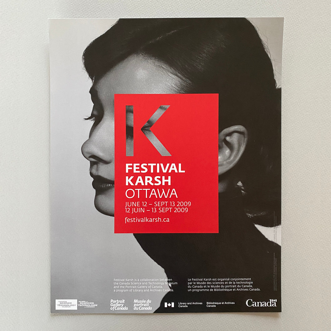 Karsh Festival Exhibit Poster (set of 4)