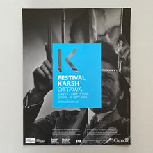 Load image into Gallery viewer, Karsh Festival Exhibit Poster (set of 4)
