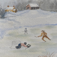 Load image into Gallery viewer, Pond Hockey by W. Turriff
