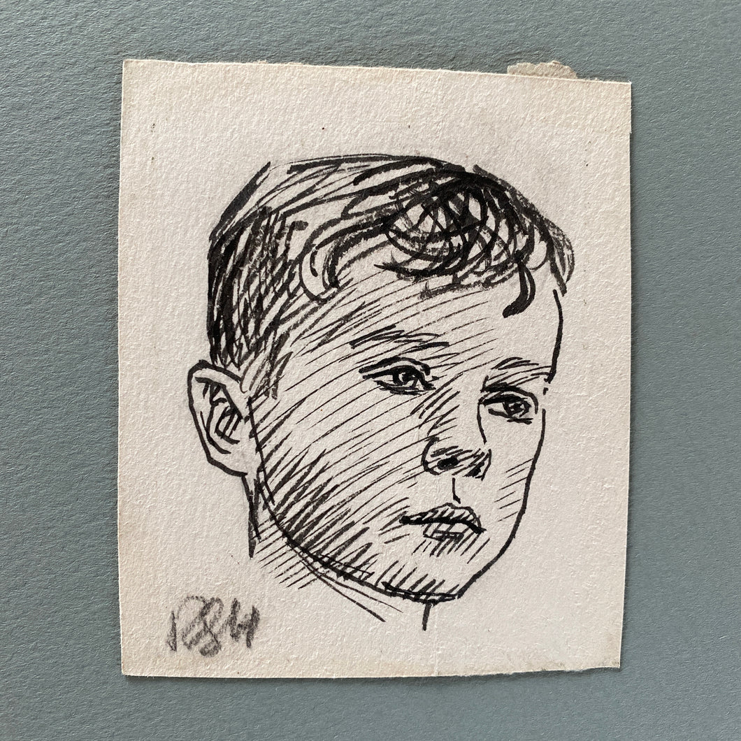 Study of a child’s face